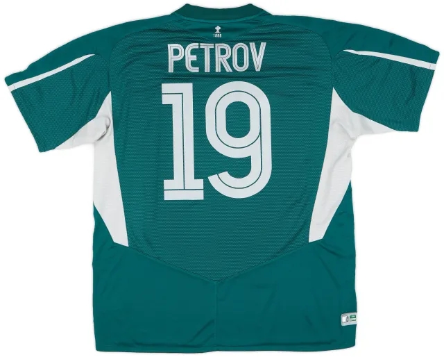 Umbro 2004-05 Celtic Away Shirt Petrov #19 - 6/10 - (XL)