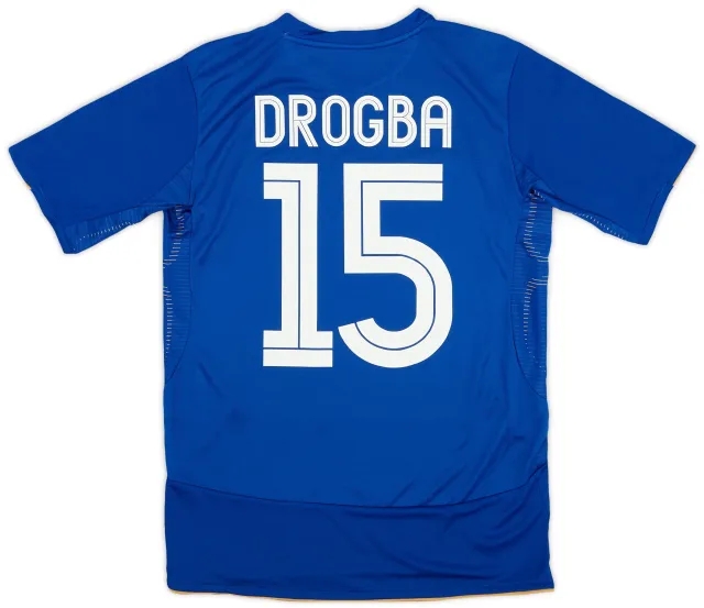 Umbro 2005-06 Chelsea Centenary Home Shirt Drogba #15 (S)