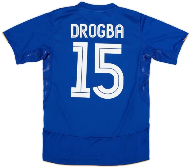 Umbro 2005-06 Chelsea Centenary Home Shirt Drogba #15 (S)
