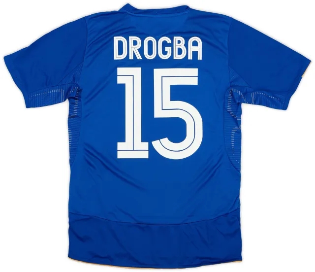 Umbro 2005-06 Chelsea Centenary Home Shirt Drogba #15 (S)