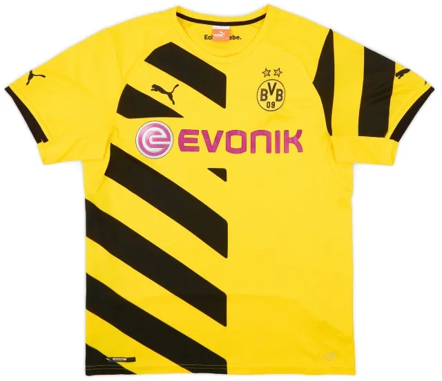 Puma 2014-15 Borussia Dortmund Home Shirt - 7/10 - (L)