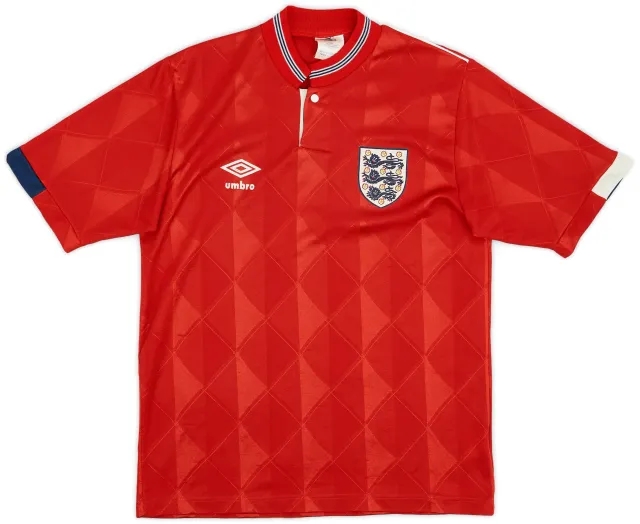 Umbro 1988-89 England Away Shirt - 8/10 - (S)