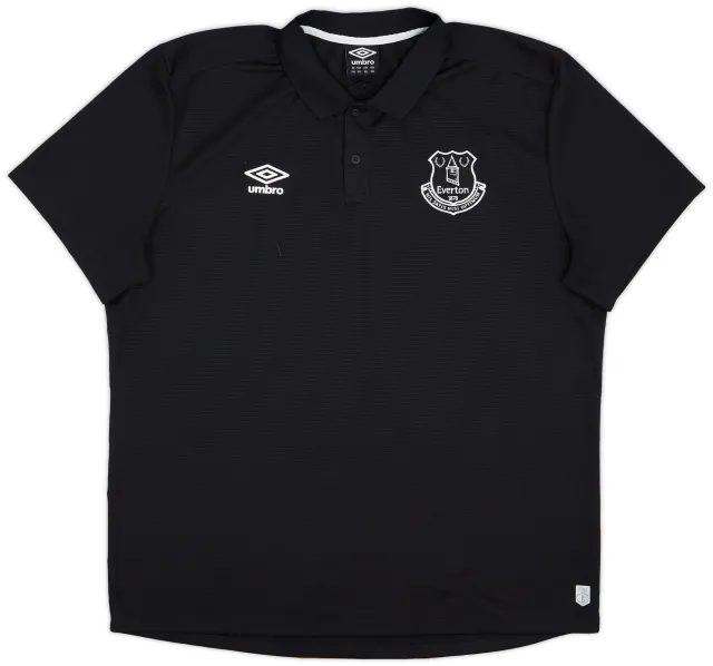 2010s Everton Umbro Polo Shirt - 9/10 - (XXL)