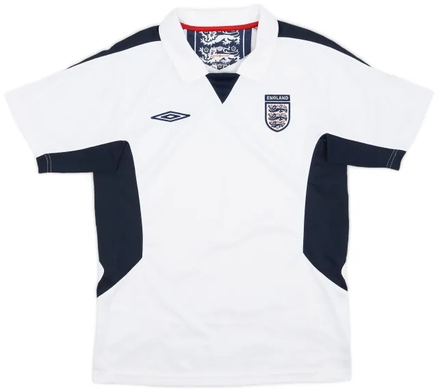 2005-06 England Umbro Training Shirt - 8/10 - (S)