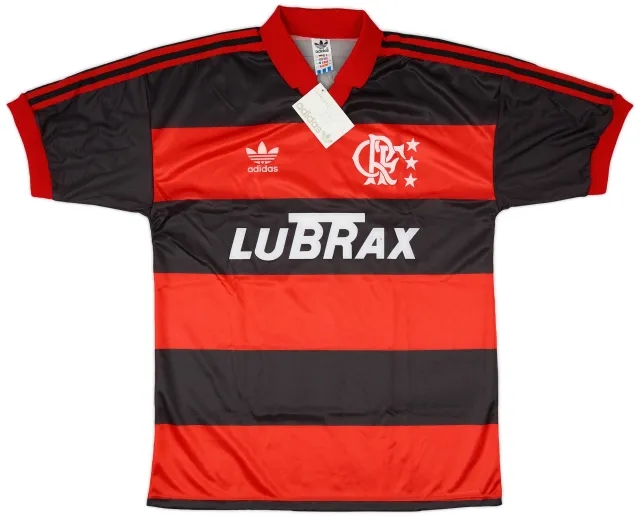 adidas 1990-92 Flamengo Home Shirt (L)