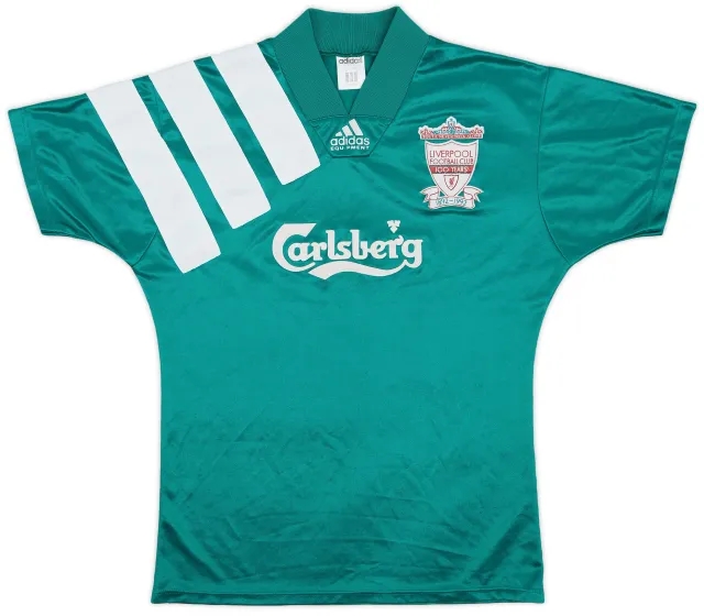 adidas 1992-93 Liverpool Centenary Away Shirt - 8/10 - (S)