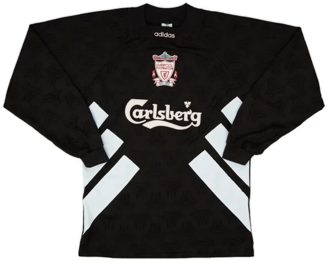 adidas 1993-95 Liverpool GK Shirt - 9/10 - (M)