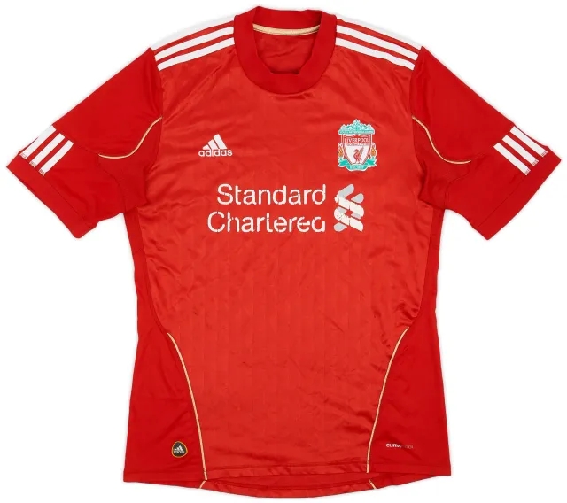 adidas 2010-12 Liverpool Home Shirt - 5/10 - (L)