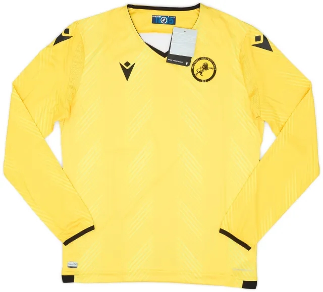 Macron 2019-20 Millwall Away L/S Shirt (M)