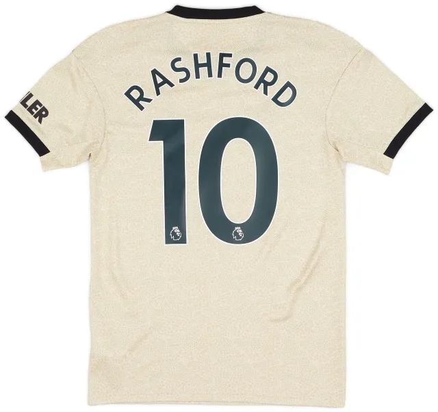 adidas 2019-20 Manchester United Away Shirt Rashford #10 - 10/10 - (S)