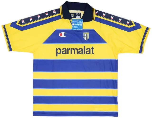 Champion 1999-00 Parma Basic Home Shirt (XL)