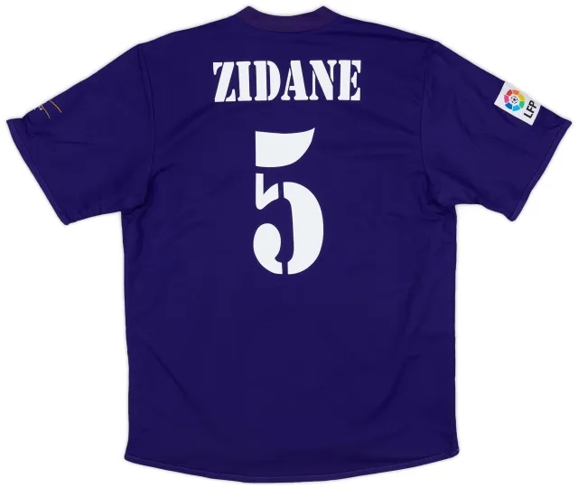 adidas 2001 Real Madrid Third Shirt Zidane #5 (L)