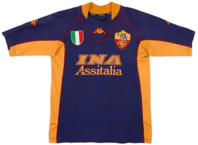 Kappa 2001-02 Roma Third Shirt - 5/10 - (L)