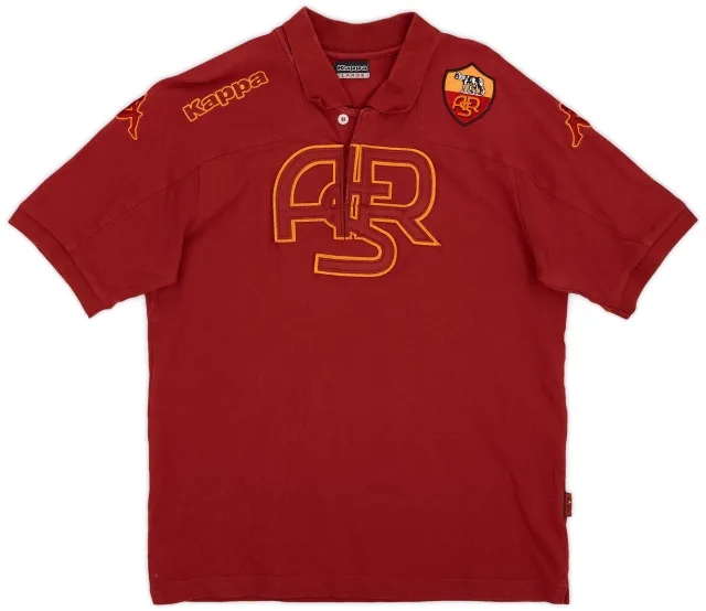 2012-13 Roma Kappa Polo Shirt - 8/10 - (L)
