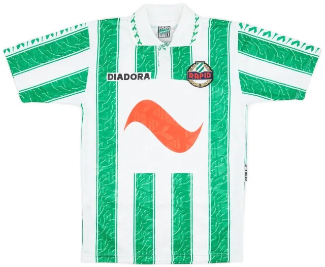 Diadora 1996-98 Rapid Vienna Home Shirt - 8/10 - (XS)