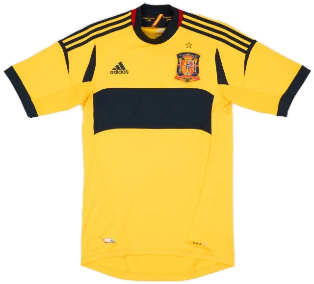adidas 2012-13 Spain GK S/S Shirt - 6/10 - (S)