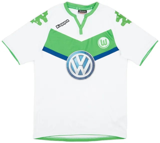 Kappa 2015-16 Wolfsburg Home Shirt - 8/10 - (S)