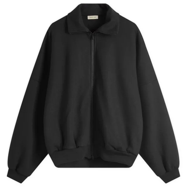 Fear of God Men's High Neck Jacquard Jacket Black