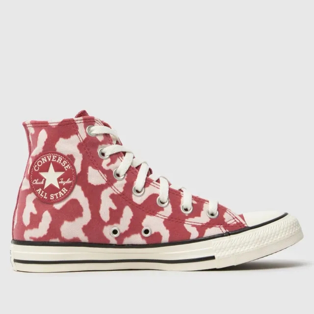Converse Womens Chuck Taylor All Star Leopard Remix