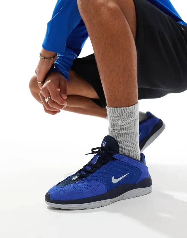 Nike Sb Vertebrae Trainers In Blue