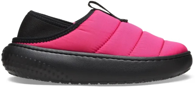 Crocs | Kids | Classic Puff Moc | Shoes | Dragon Fruit / Multi | J3