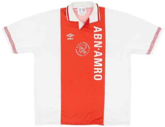 Umbro 1991-93 Ajax Home Shirt - 8/10 - (XL)