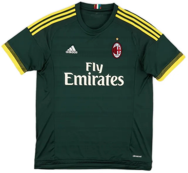 adidas 2015-16 AC Milan Third Shirt - 7/10 - (L)