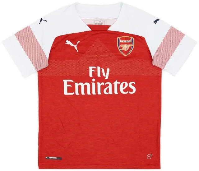Puma 2018-19 Arsenal Home Shirt - 9/10 - (L.Boys)