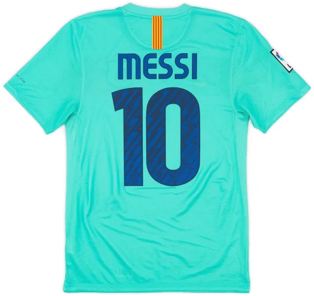 Nike 2010-11 Barcelona Away Shirt Messi #10 - 9/10 - (S)