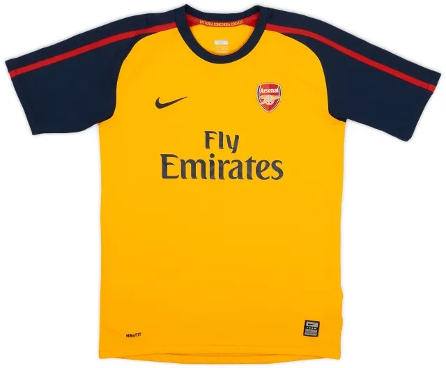 Nike 2008-09 Arsenal Away Shirt - 7/10 - (XL.Boys)