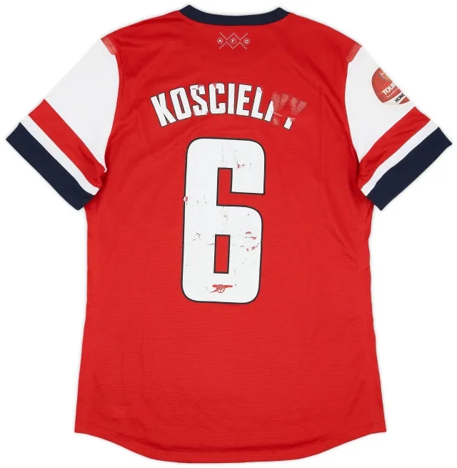 Nike 2012 Arsenal Match Issue Home Shirt Koscielny #6