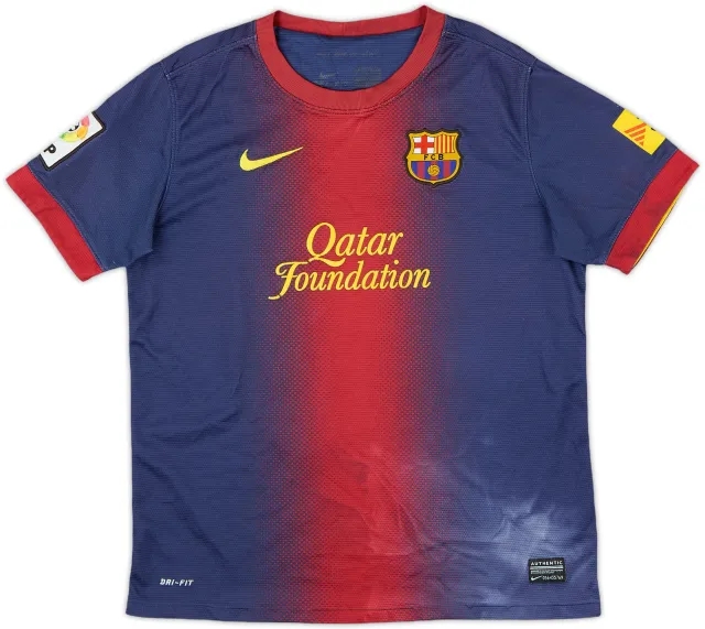 Nike 2012-13 Barcelona Home Shirt Messi #10 - 8/10 - (L)