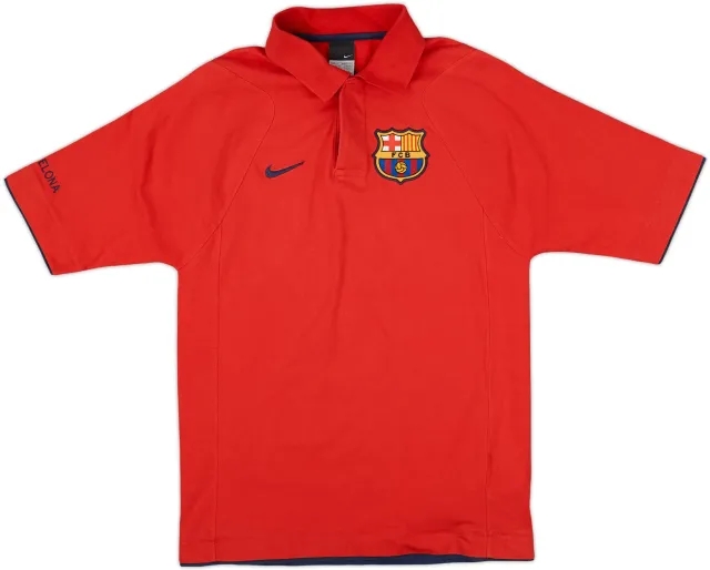 2006-07 Barcelona Nike Training Shirt - 8/10 - (M.Boys)