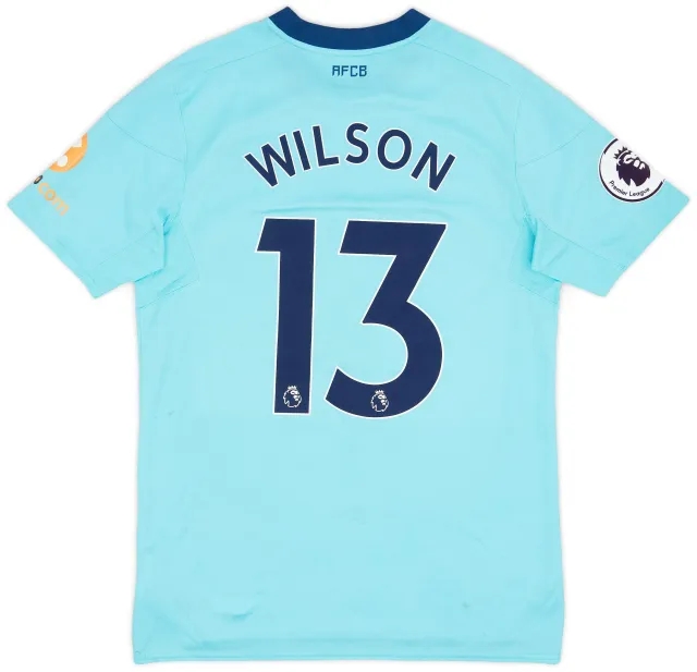 Umbro 2017-18 Bournemouth Match Issue Away Shirt Wilson #13