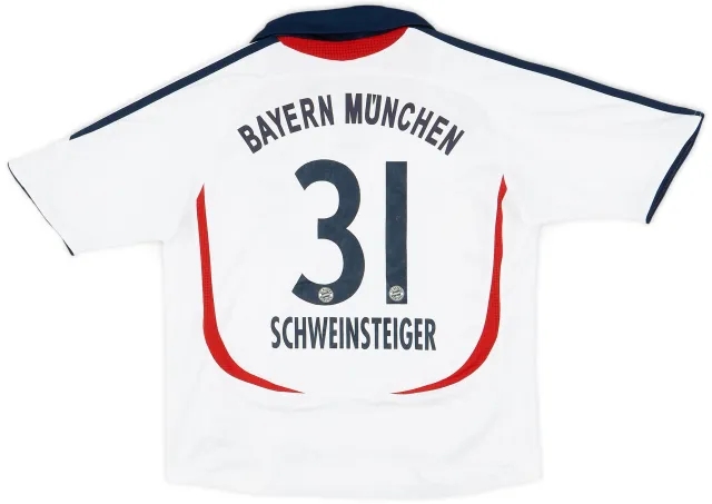 adidas 2006-07 Bayern Munich Away Shirt Schweinsteiger #31 - 6/10 - (L.Boys)