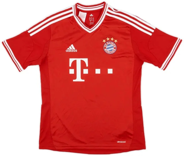 adidas 2013-14 Bayern Munich Home Shirt - 9/10 - (XL.Boys)