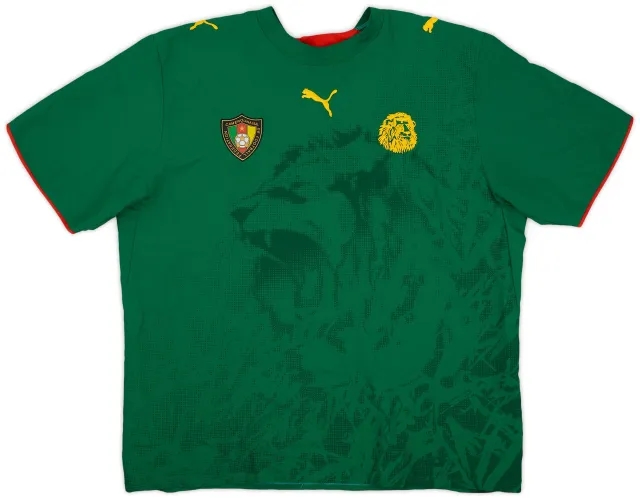 Puma 2006-08 Cameroon Home Shirt - 9/10 - (XXL)