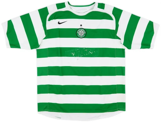 Nike 2005-07 Celtic Home Shirt - 4/10 - (XL)