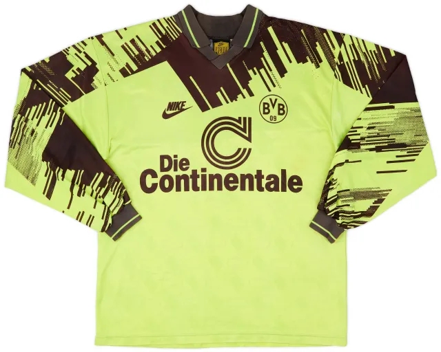 Nike 1993-94 Borussia Dortmund Home L/S Shirt - 6/10 - (L)