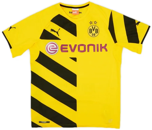 Puma 2014-15 Borussia Dortmund Home Shirt - 7/10 - (M)