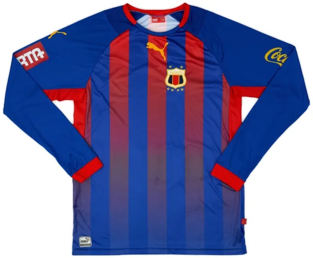 Puma 2006 Deportivo Quito Home L/S Shirt - 9/10 - (L)