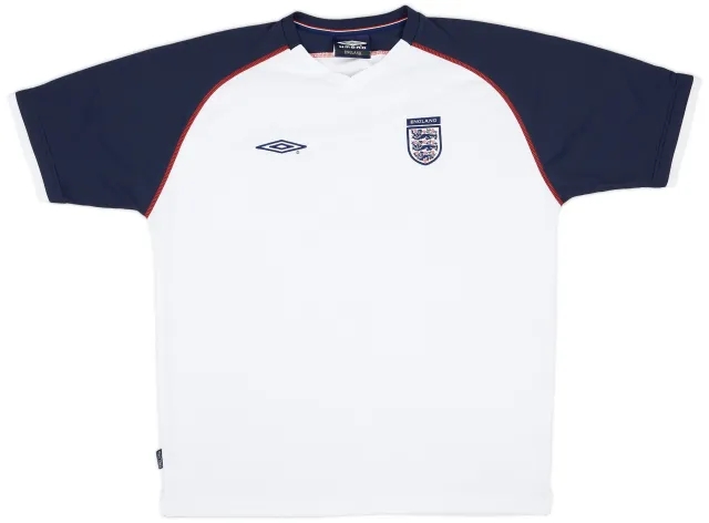 2000-02 England Umbro Training Shirt - 7/10 - (XL)