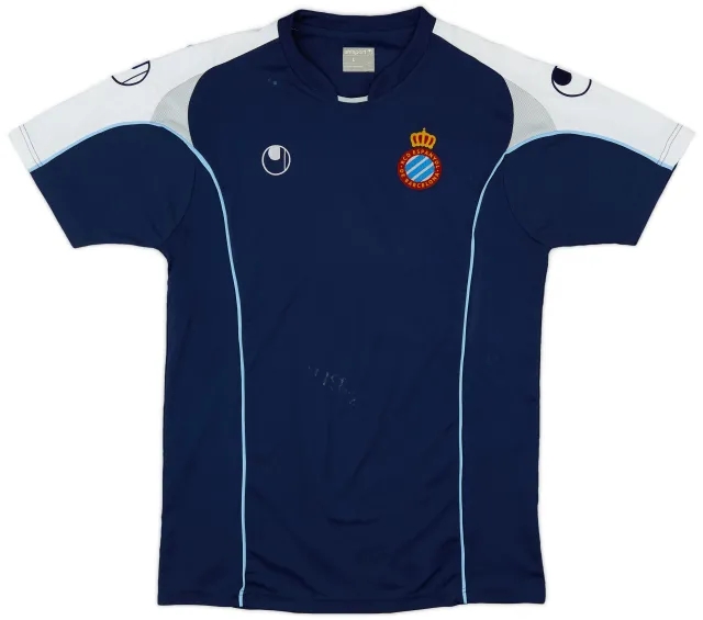 2009-10 Espanyol Uhlsport Training Shirt - 6/10 - (L)