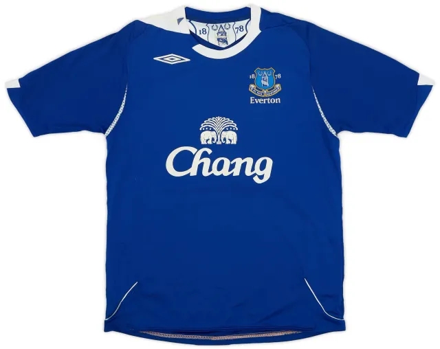 Umbro 2006-07 Everton Home Shirt - 5/10 - (S)