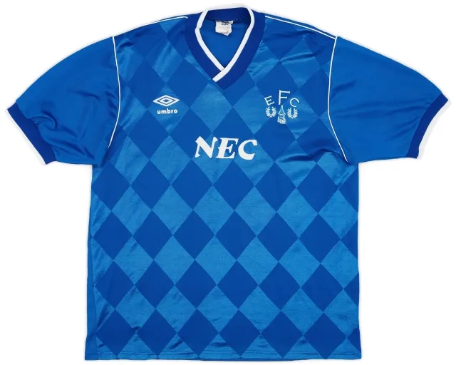 Umbro 1986-89 Everton Home Shirt - 8/10 - (L)