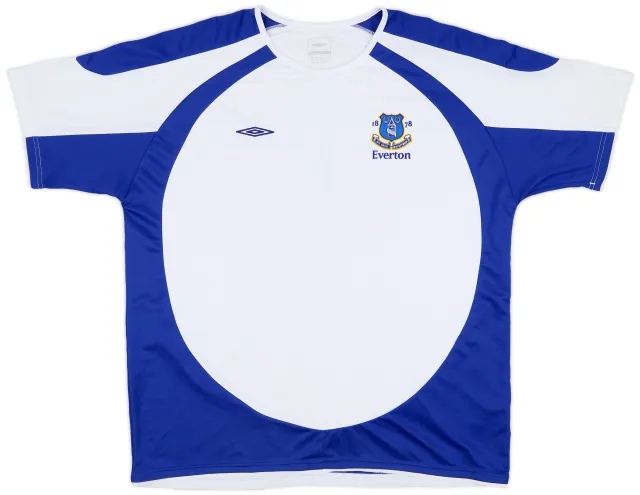 2005-06 Everton Umbro Training Shirt - 8/10 - (XXL)