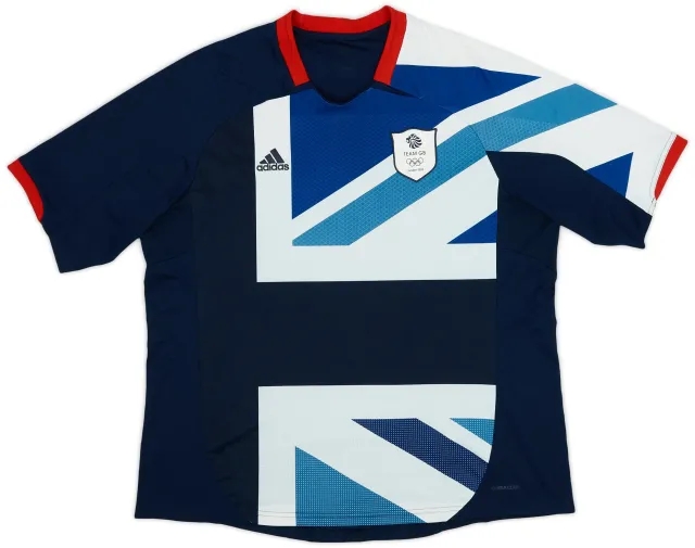 adidas 2012 Team GB Olympic Home Shirt - 7/10 - (3XL)
