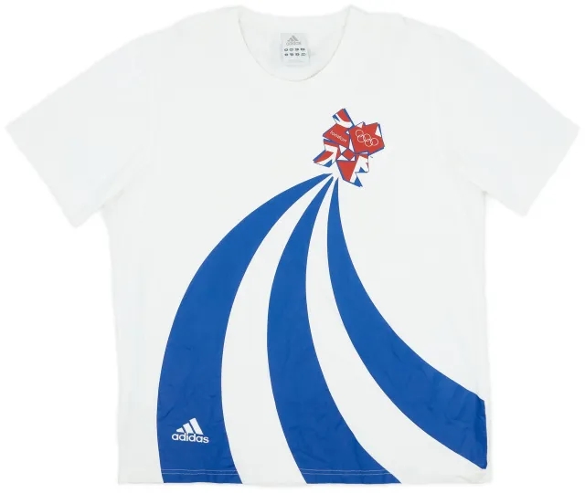 2012 Team GB adidas Cotton Tee - 8/10 - (XL)