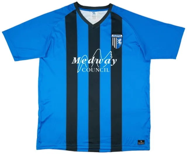 2018-19 Gillingham Home Shirt - 9/10 - (XL)
