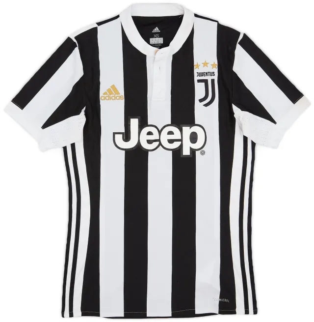 adidas 2017-18 Juventus Home Shirt - 7/10 - (XS)